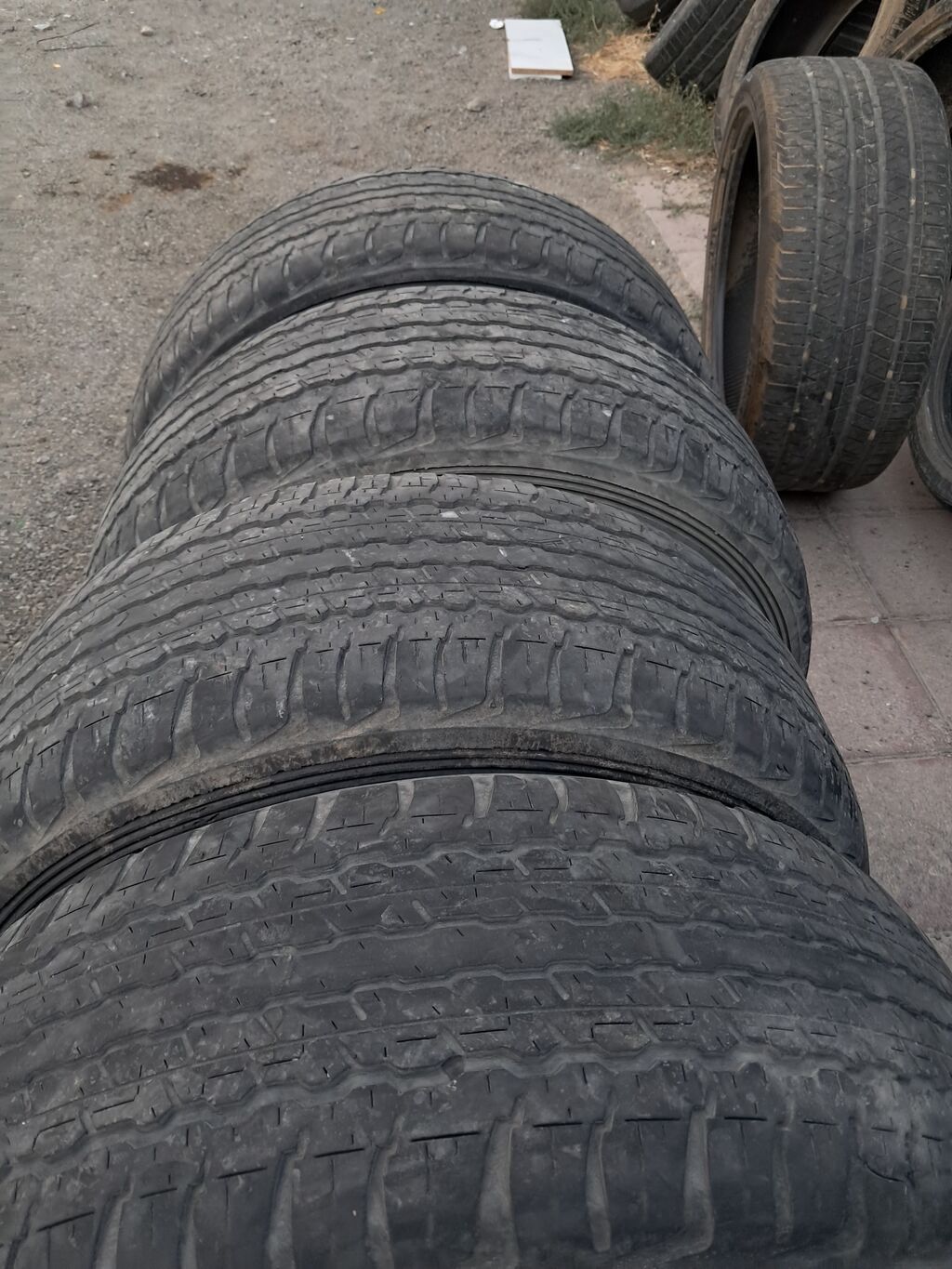 285 60 18 bir kamplekt təkər satılır normal vəziyyətdədir istəyən — Təkərlər, Bakı (2)