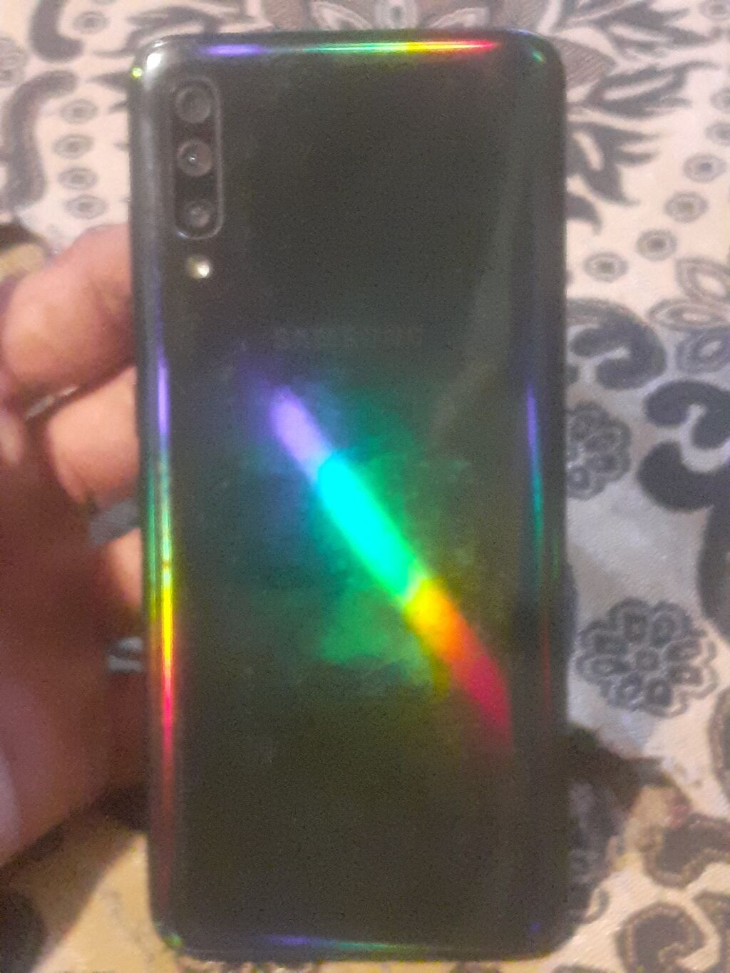 Samsung Galaxy A70, 128 GB, rəng - Qara, Barmaq izi — Samsung, Digah (2)