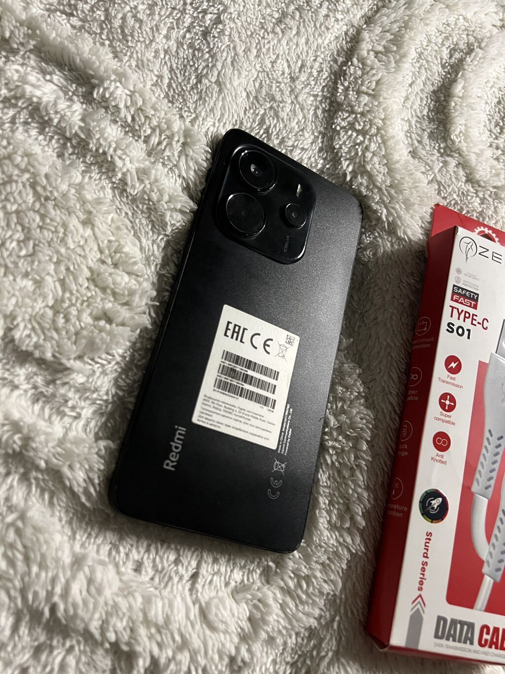 Redmi Note 14, 128 GB, rəng - Qara, Face ID — Elektronika, Bakı (10)