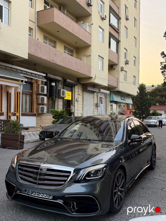 Mercedes S 450, 3.0 L, 2018 il, 175 000 km — Avtomobillər, Bakı (2)