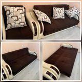 Açılan bazali divan 2kreslo 250azn ela veziyyetde Unvan Suraxani — Furniture
