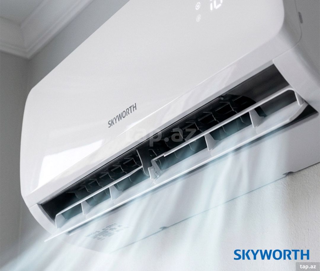 Kondisioner Skyworth inverter+Wi-Fi 9000 BTU — Mallar, Bakı
