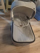 Uşaq arabası beşiyi (layette tipli gondola) - Rəng: açıq boz, krem — Goods