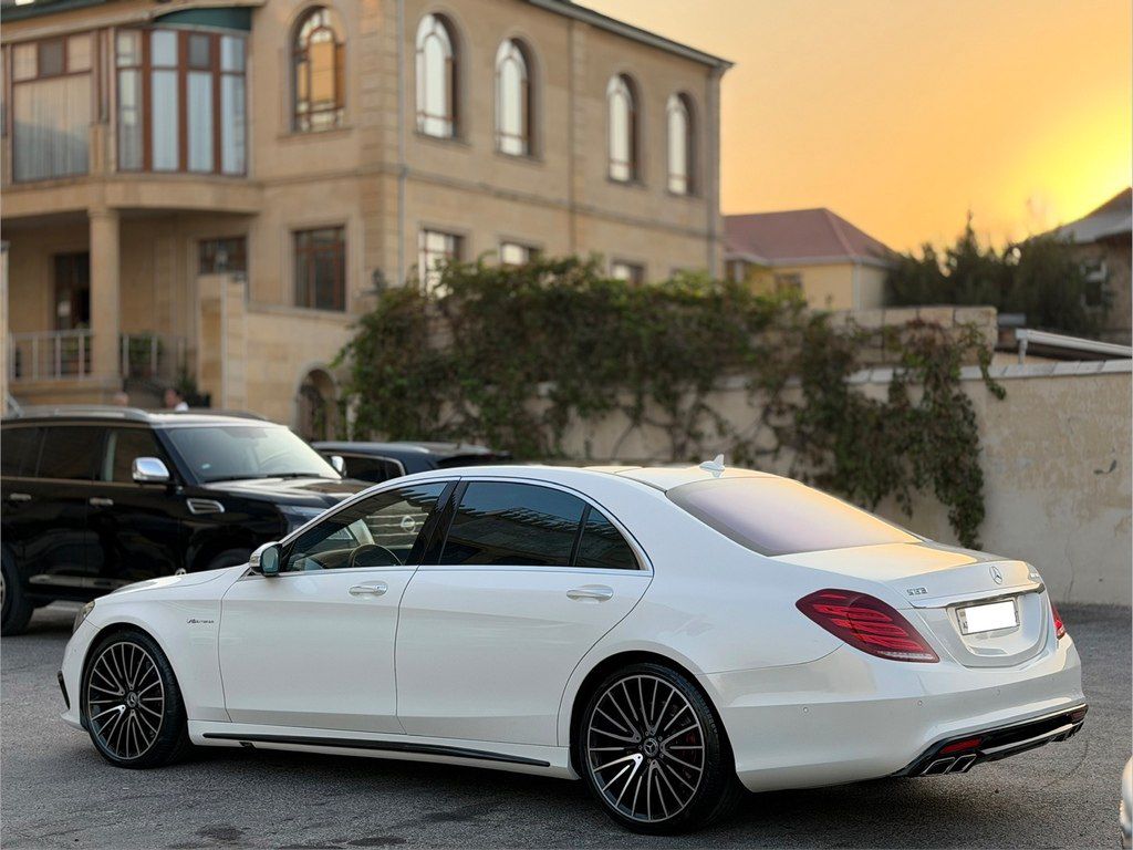 Mercedes S 500, 4.7 L, 2014 il, 154 000 km — Avtomobillər, Bakı (10)