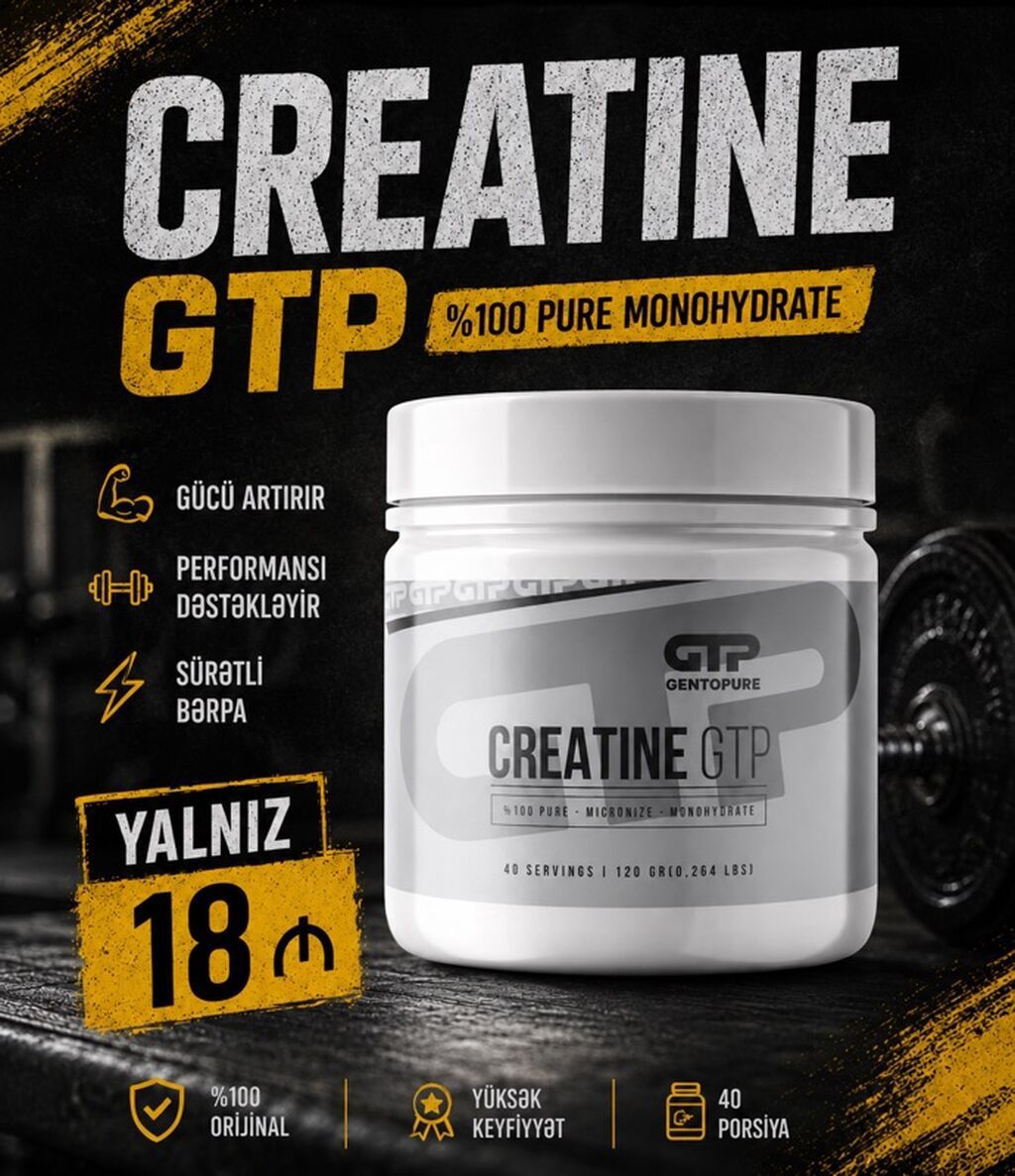 Kreatin Çəki: 100 - 200 g, Yeni — İdman və istirahət, Digah