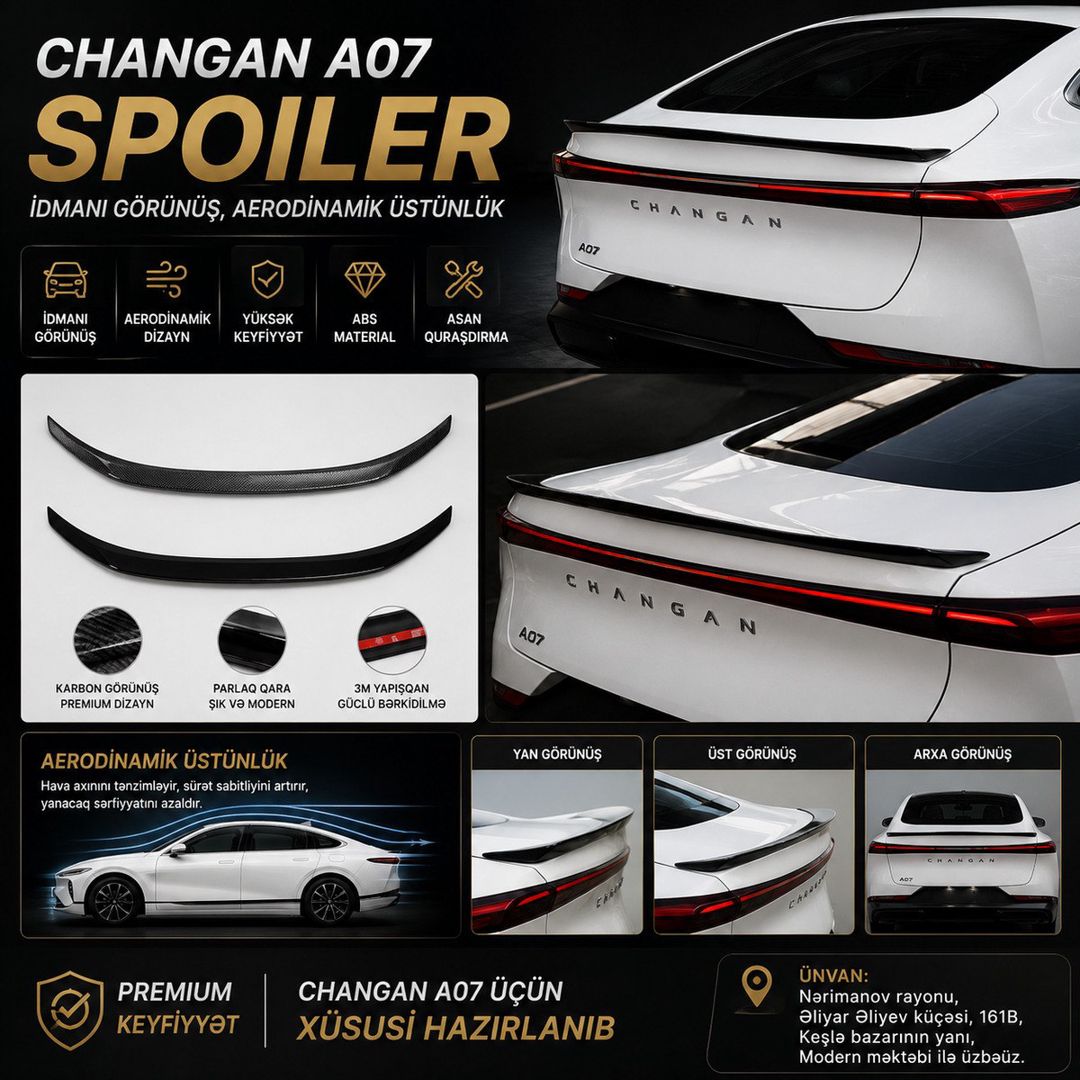 Changan A07 aksesuarları — Ehtiyat hissələri və aksesuarlar, Bakı (4)