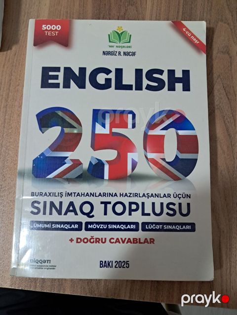 Məhsul: “English 250 – Buraxılış imtahanlarına hazırlananlar üçün