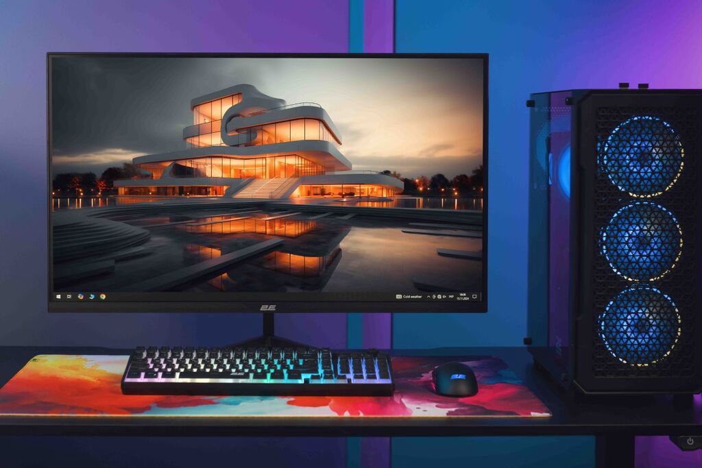 Monitor "2E GAMING 27″ G2724BU 165Hz" — Elektronika, Bakı (2)