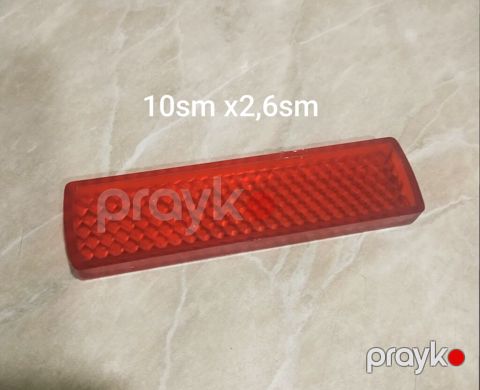 Qırmızı reflektor – 10 sm x 2,6 sm