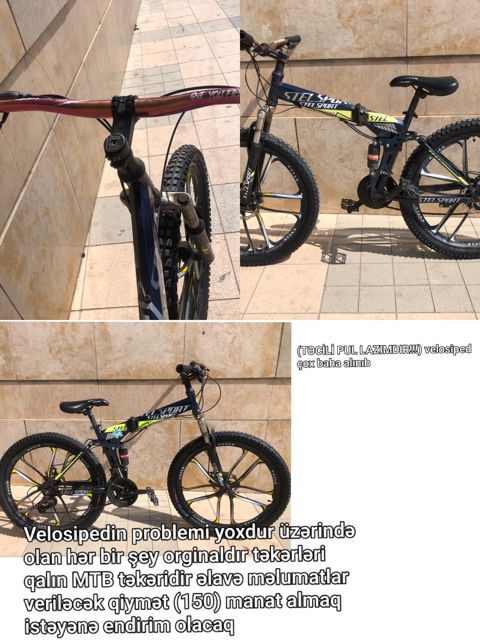 Shimano dağ velosipedi 150 AZN