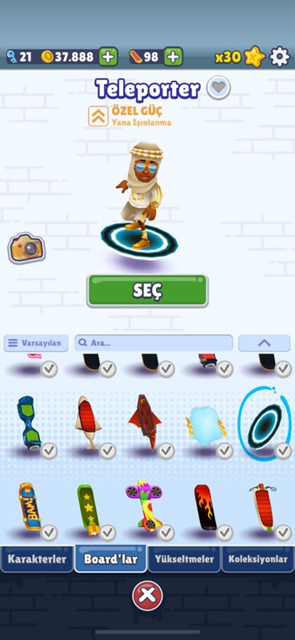 Subway Surfers hesabı – Prince K (Shine Kıyafeti) + geniş kolleksiya — Elektronika, Mehdiabad (6)