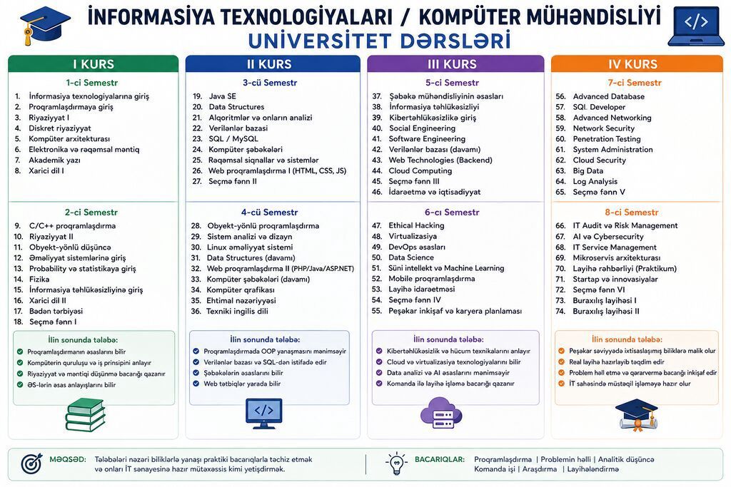 Kompüter kursu: Proqramlaşdırma