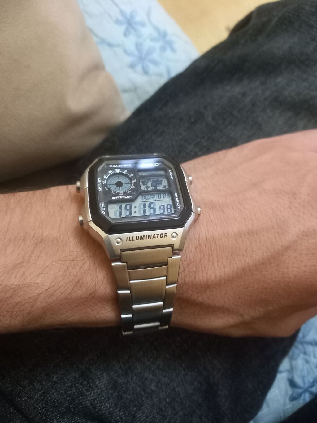 Casio World Time digital qol saatı Xüsusiyyətlər: - Korpus — Qol saatları, Bakı (6)