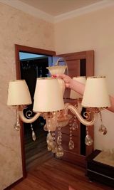 Çılçıraq, 5 lampa, Metal — Səfərli