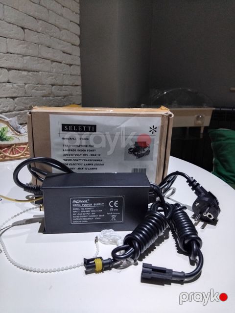 Seletti Neon Font üçün transformator (6 kV, 12 lampa) - Model 01424 — Bakı