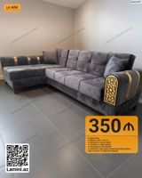 Künc divan – model 2237 - Ölçülər: 260 × 160 sm - Mexanizm: açılan — Furniture
