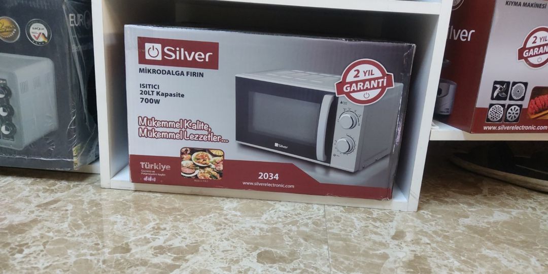 Mikrodalğalı soba Silver — Mallar, Bakı (2)