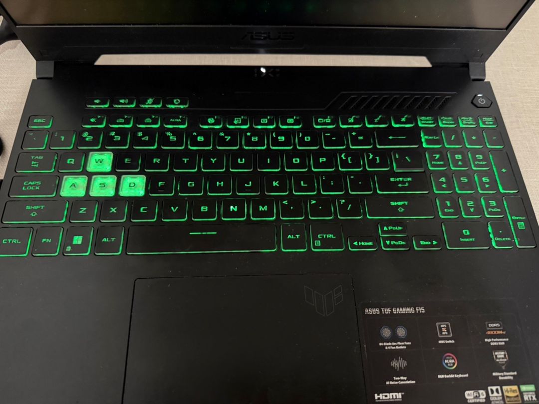 Asus Tuf F15, i7 12650H, RTX3060 6GB — Elektronika, Bakı (2)
