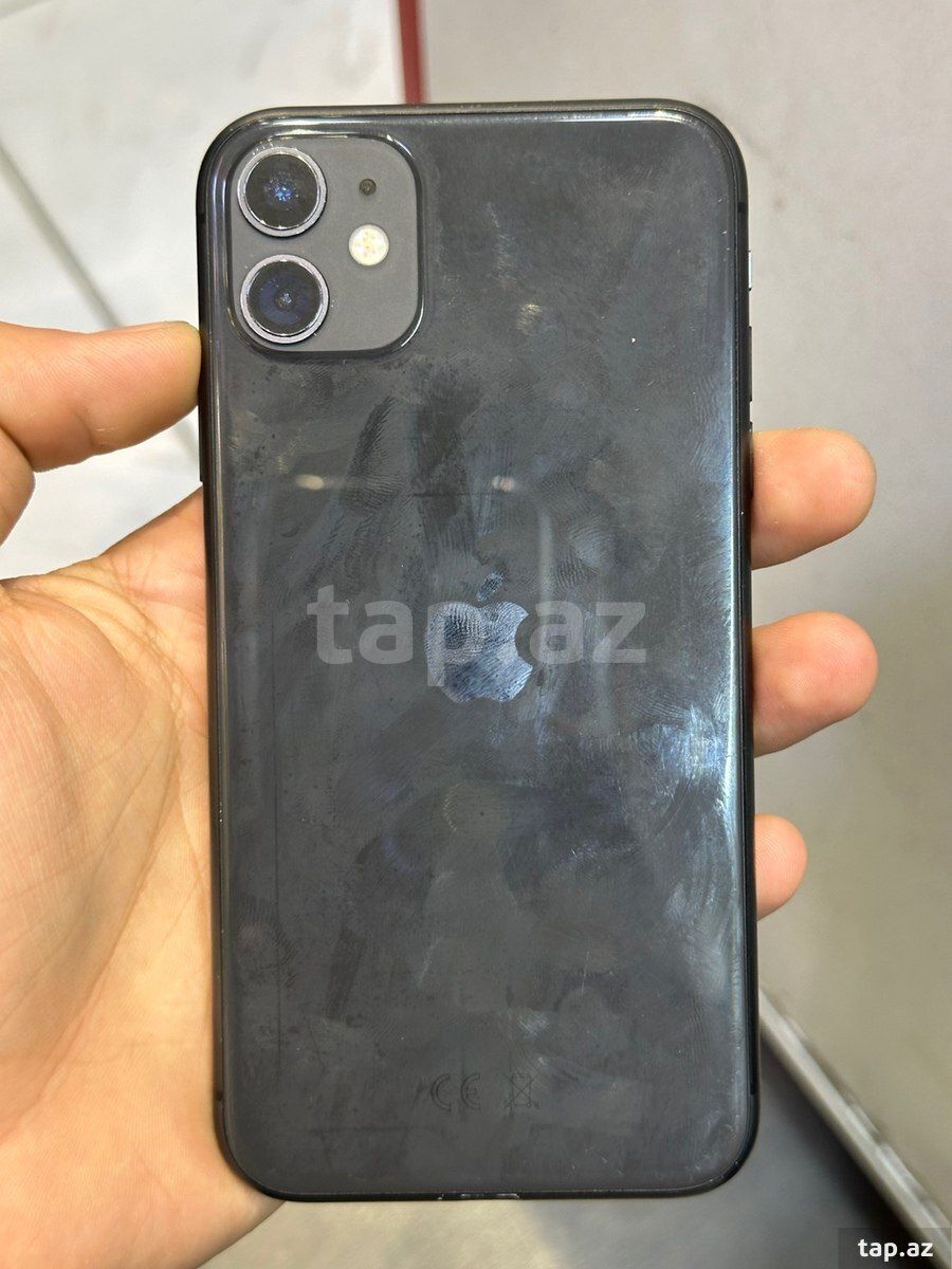 Apple iPhone 11 Black 64GB/4GB — Telefonlar və qadjetlər, Ağdaş (2)