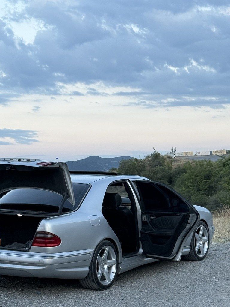 Mercedes E 320, 3.2 L, 1999 il, 324 000 km — Avtomobillər, Şəmkir (6)