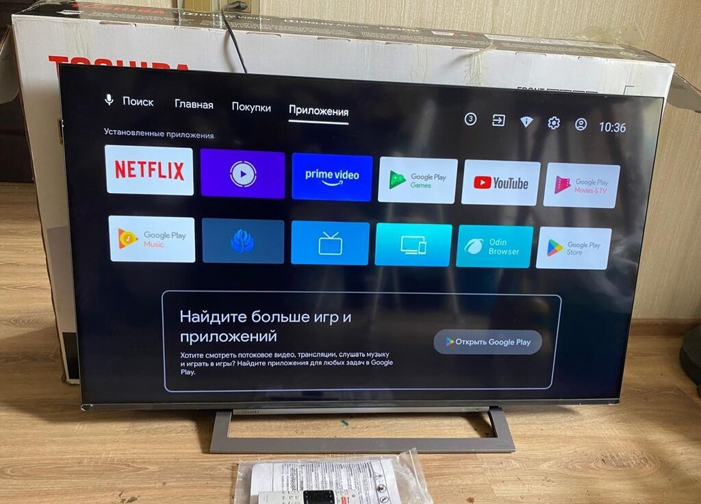 Yeni Televizor Toshiba LCD 50" 4K (3840x2160), Ünvandan götürmə — Televizorlar, Bakı (4)