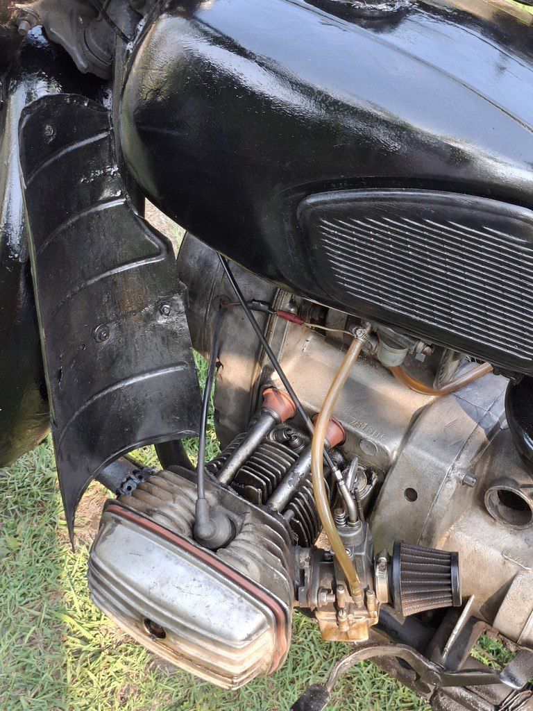 Ural DNEPR MT, 600 sm3, 1986 il, 66 000 km — Motosikletlər, Qax (6)