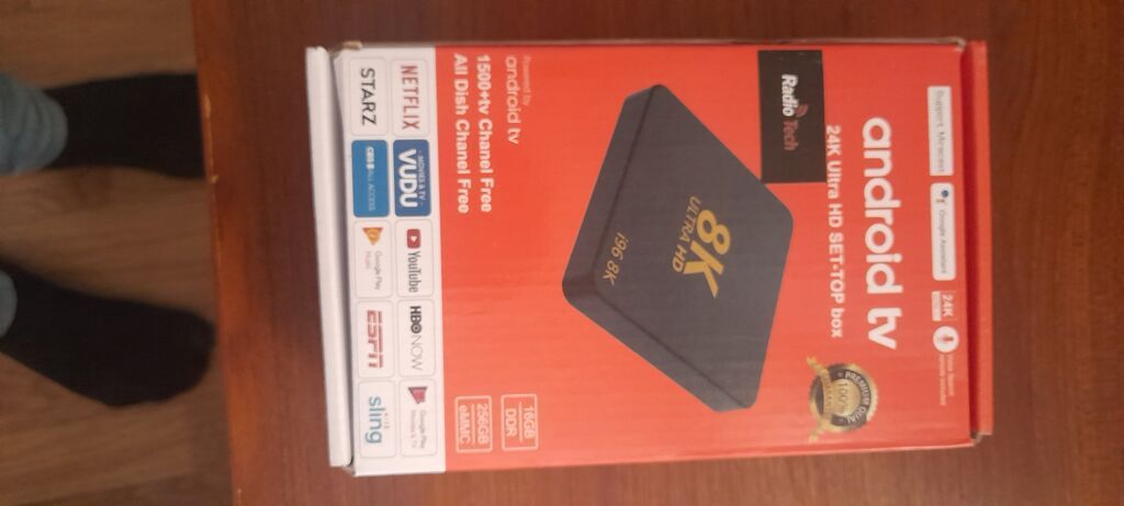 Yeni Smart TV boks 8 GB / 16 GB, Android, Ünvandan götürmə — TV qabları və media pleyer, Masazır (2)