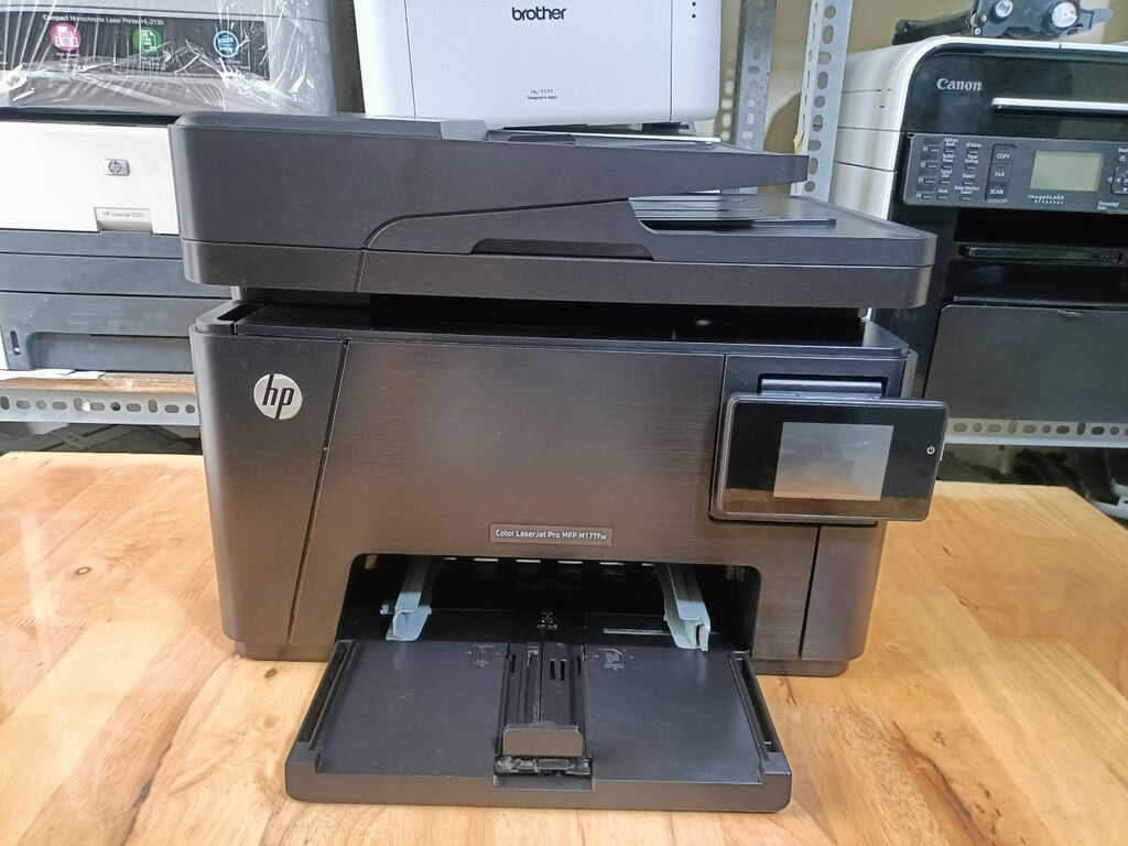 HP Color LaserJet Pro MFP M177fw çoxfunksiyalı rəngli lazer qurğusu - — Elektronika, Digah