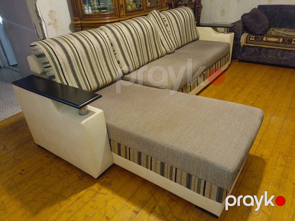 Divan-kravat, İşlənmiş, Açılan, Bazalı, Parça, Çatdırılma yoxdur — Mebel, Bakı (4)