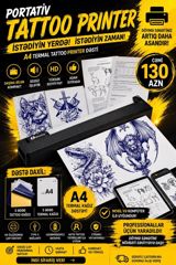 Portativ A4 Termal Tattoo Printer Dəsti — Прочая электроника