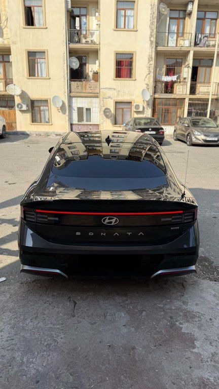 Hyundai Sonata, 2.0 L, 1.62 kWh, 2024 il, 25 000 km — Avtomobillər, Bakı (4)