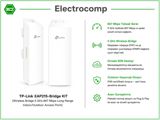 TP-Link EAP215-Bridge KIT (Wireless Bridge 5 GHz 867 Mbps Long-Range Indoor/Outdoor Access Point) — ElectroComp — Computers & Laptops