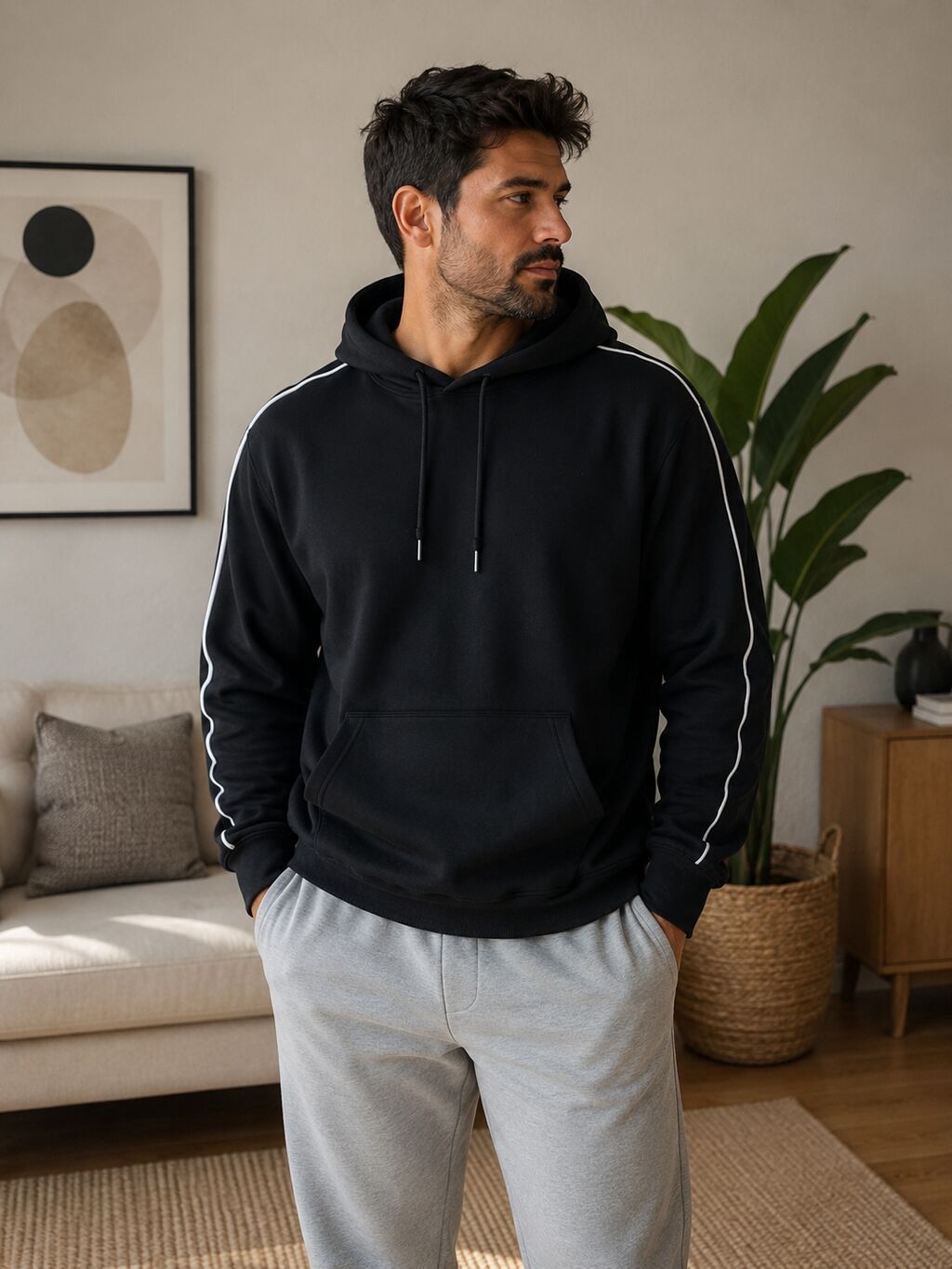 Uşaq sweatshirt kolleksiyası - Modellər: dördlü seçim 1) Ağ-krem fon — Mallar, Xırdalan (6)