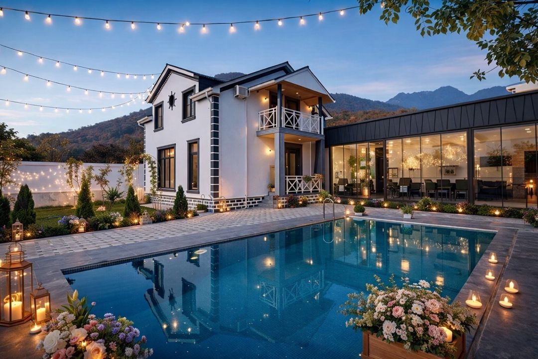 Villa kirayə verilir, Qəbələ r. — Daşınmaz əmlak, Qəbələ (2)
