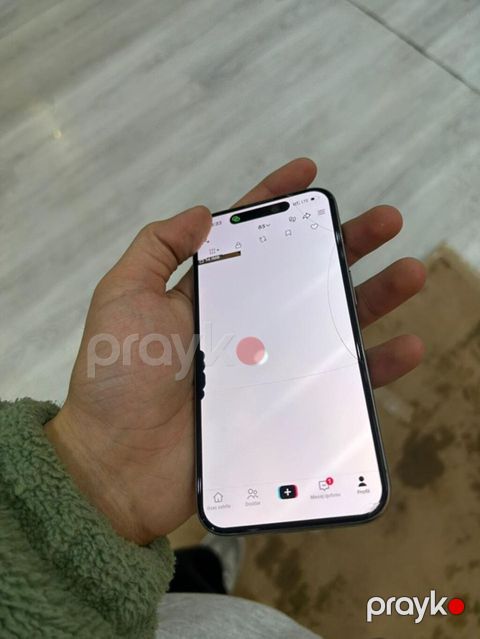 IPhone 15 Pro, 128 GB, Gümüşü, Qırıq