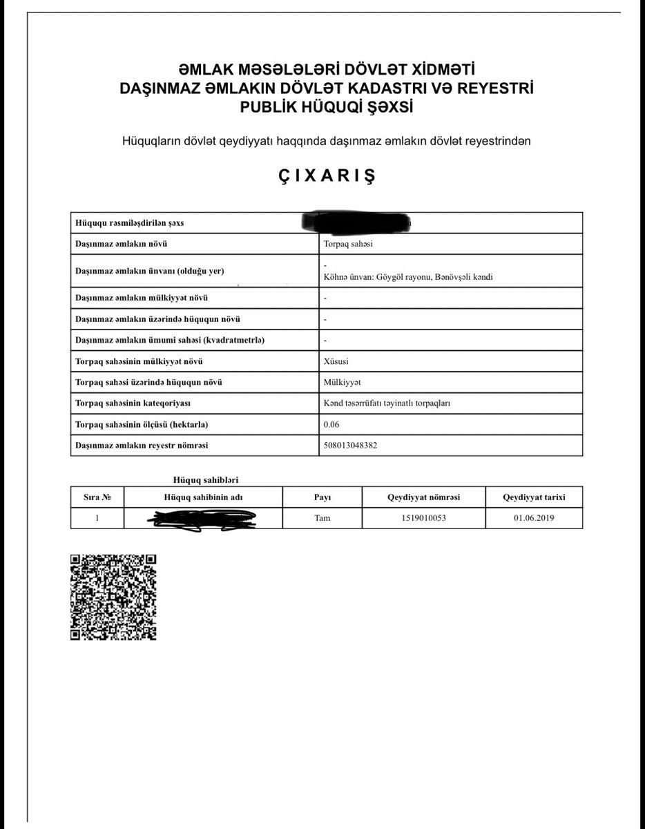6 sot torpaq sahəsi, Göygöl r. — Torpaq, Göygöl (2)