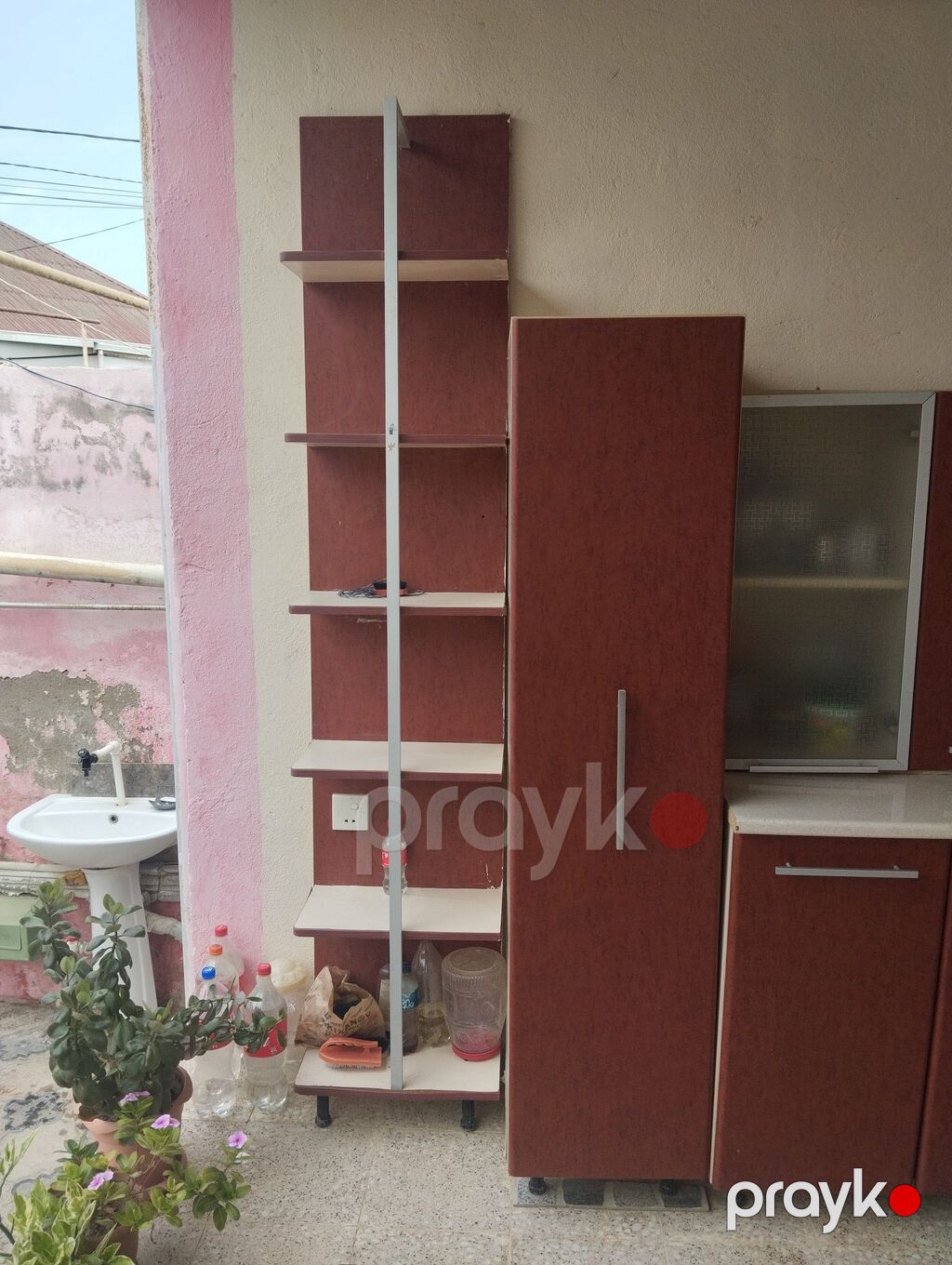 Mətbəx mebeli dəsti - Material: laminat/MDFlam fasadlar, ağ karkas; — Mebel, Digah (5)