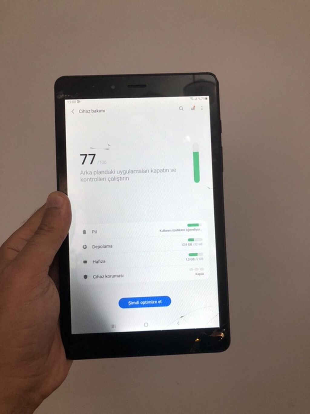 Ünvan Masazirda:Sadece olaraq sensorunda catlar var qetiyyen problem — Samsung, Masazır (5)