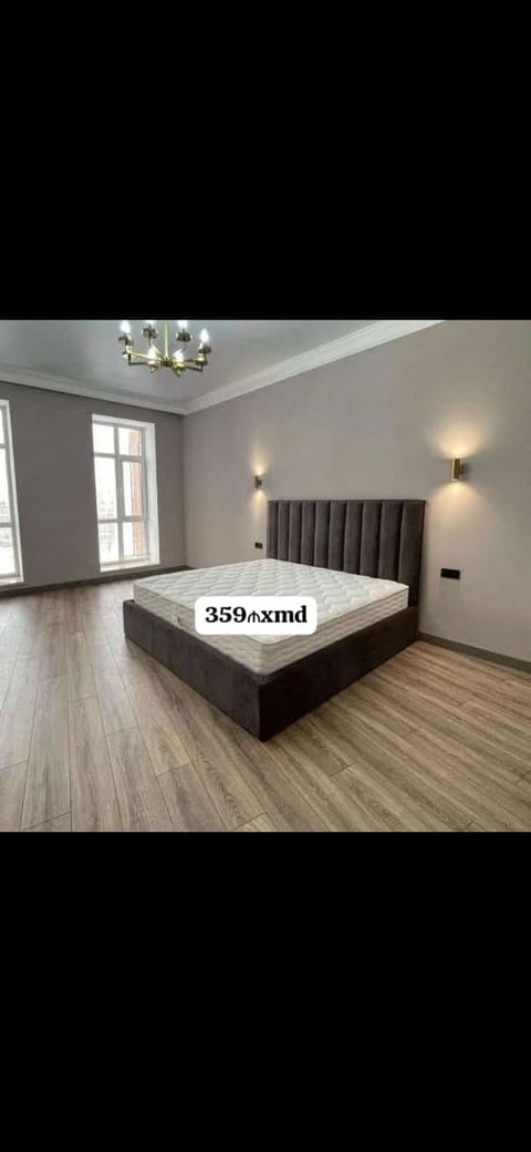Yumşaq başlıqlı çarpayı və döşək dəsti
