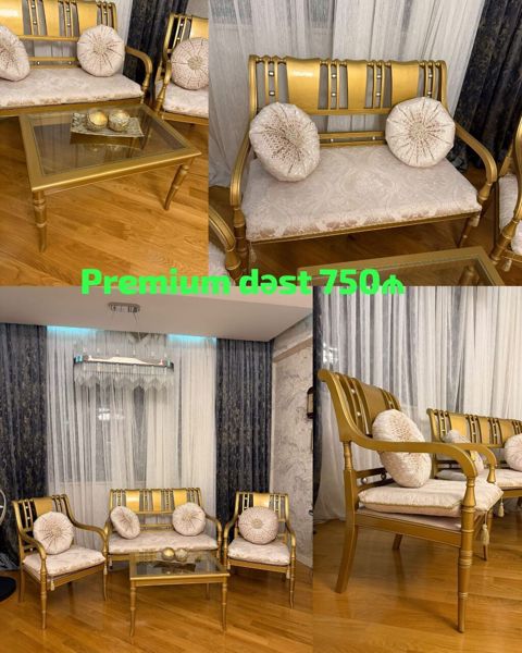 Premium dəst 750₼. Türkiyə istehsalıdır. çox baha alınıb. yeni