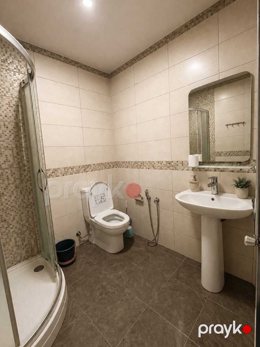 İcarəyə verilir 2 otaqlı yeni tikili 80 m² — Mənzil, Bakı (9)