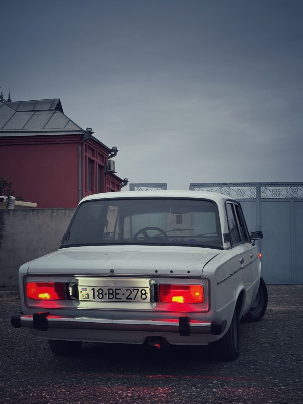 VAZ 2106 sedan – ağ rəng, klassik kuzov. - 4 qapı, 5 yerlik salon - — Avtomobillər, Xudat (7)