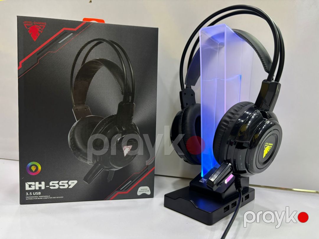 Qulaqlıq "Jedel GH559 RGB 3.5 Surround USB" — Elektronika, Bakı (2)