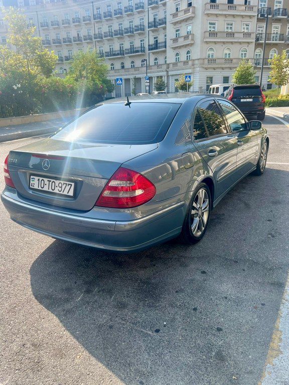 Mercedes E 240, 2.6 L, 2005 il, 313 456 km — Avtomobillər, Bakı (8)