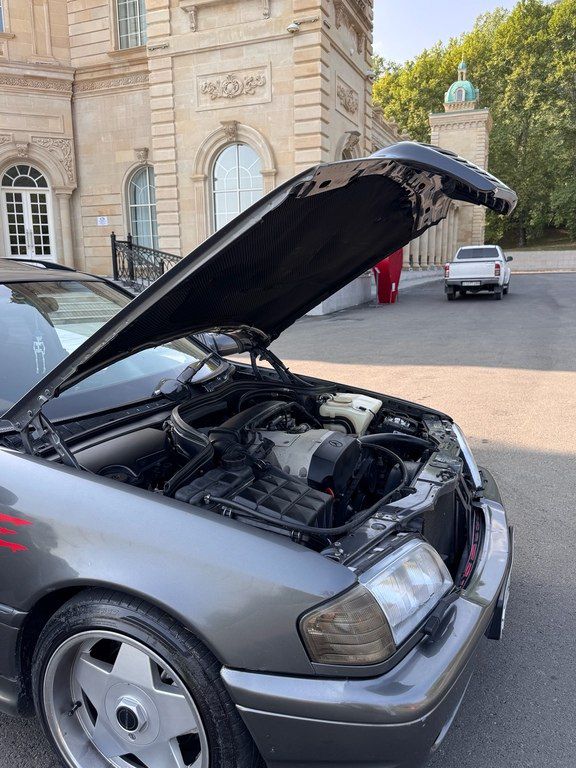Mercedes C 200, 2.0 L, 1998 il, 384 333 km — Avtomobillər, Qəbələ (10)