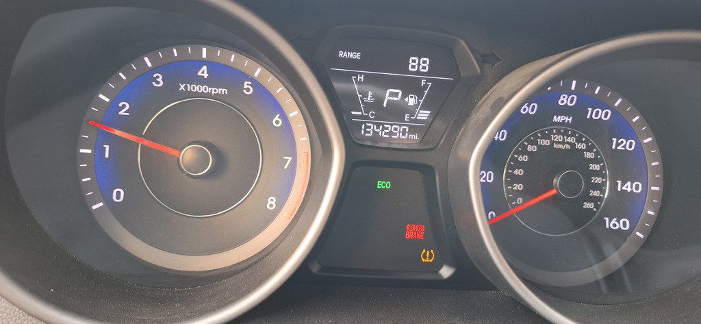 Hyundai Elantra, 1.8 L, 2014 il, 134 000 km — Avtomobillər, Bakı (9)
