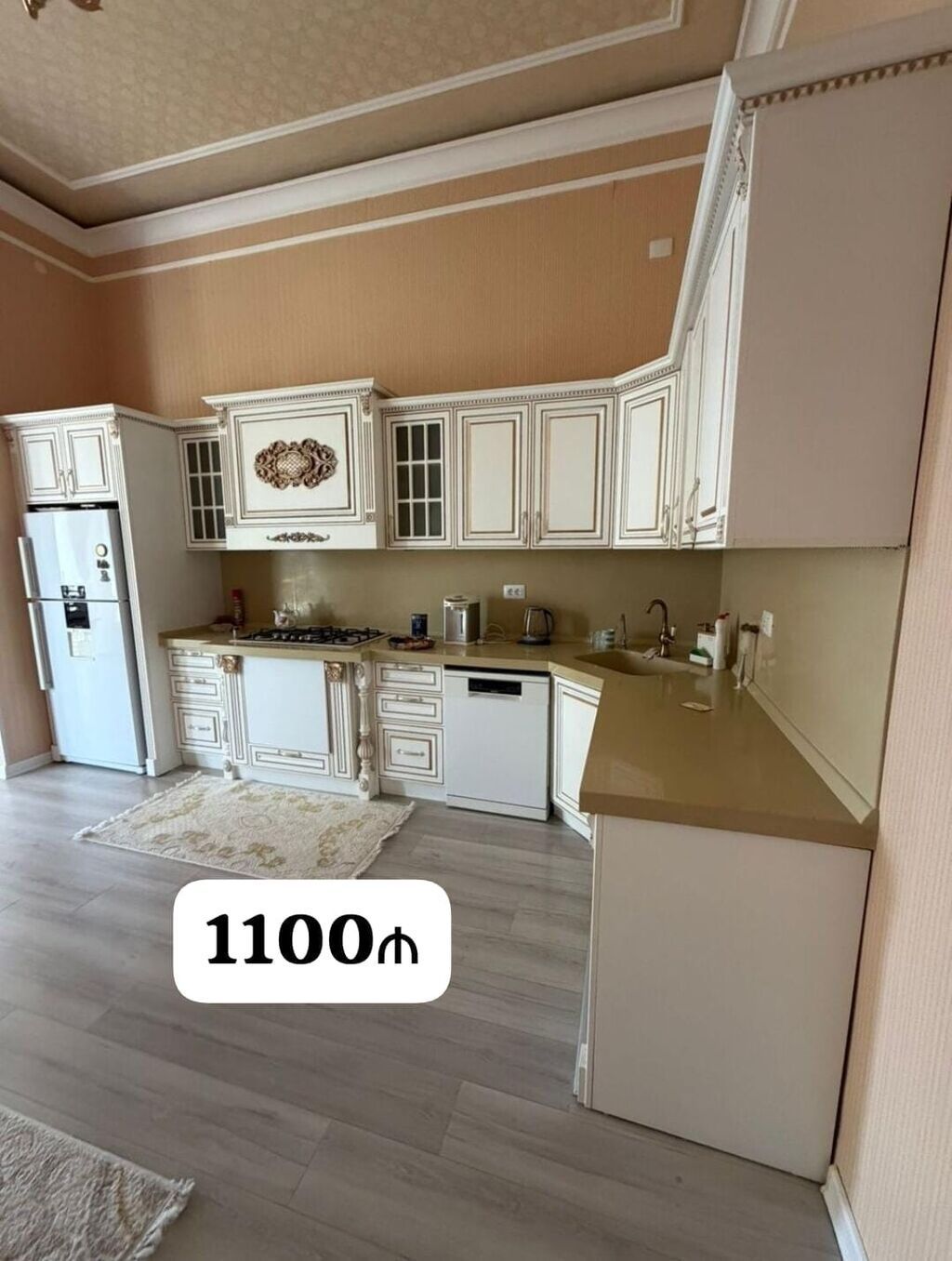 *1100₼ MƏTBƏX mebeli :-TƏCİLİ SATILIR*‼️ ÖLÇÜ: 3.57 -1.10 ÜZƏRİNDƏ