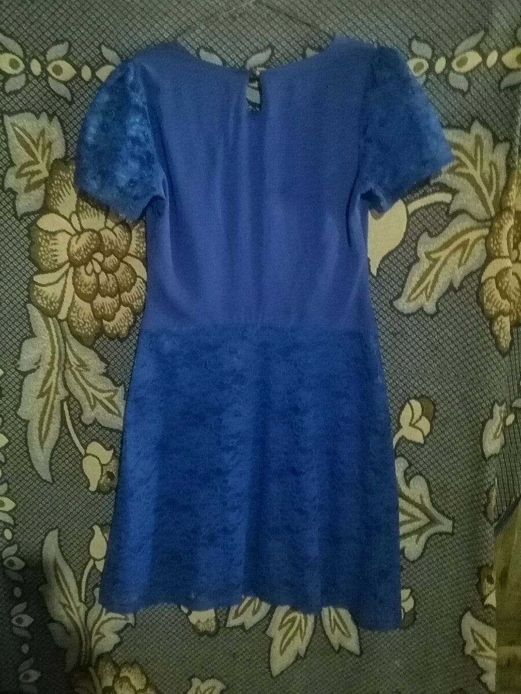 Qadın paltarı – Mavi rəngli qısa don, Demimoor Fashion, ölçü 42 — Paltarlar və ətəklər, Daşkəsən (2)