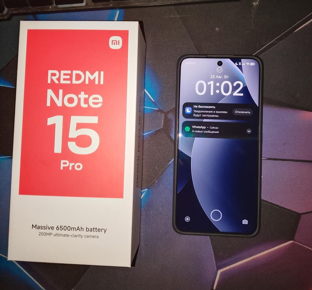 Redmi Pro, 256 GB, rəng - Qara, Zəmanət, Sensor, Barmaq izi — Elektronika, Digah