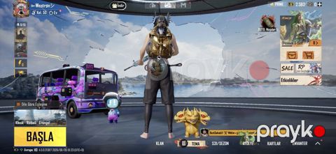 PUBG Mobile hesabı – zəngin kolleksiya və nadir kosmetikalar Təsvir